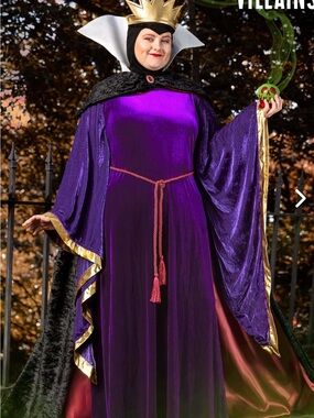 NWT Halloween Costumes Disney Snow White The Evil Queen cosplay costume 3X